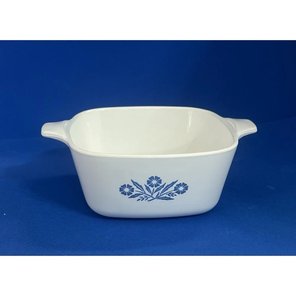 Kitchen - Corning Ware 1 QT Blue Cornflower P-43-B 700mL Casserole Dish